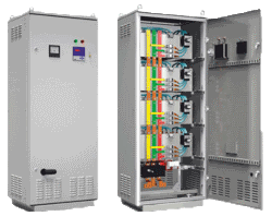  Low-voltage filter capacitor banks, adjustable